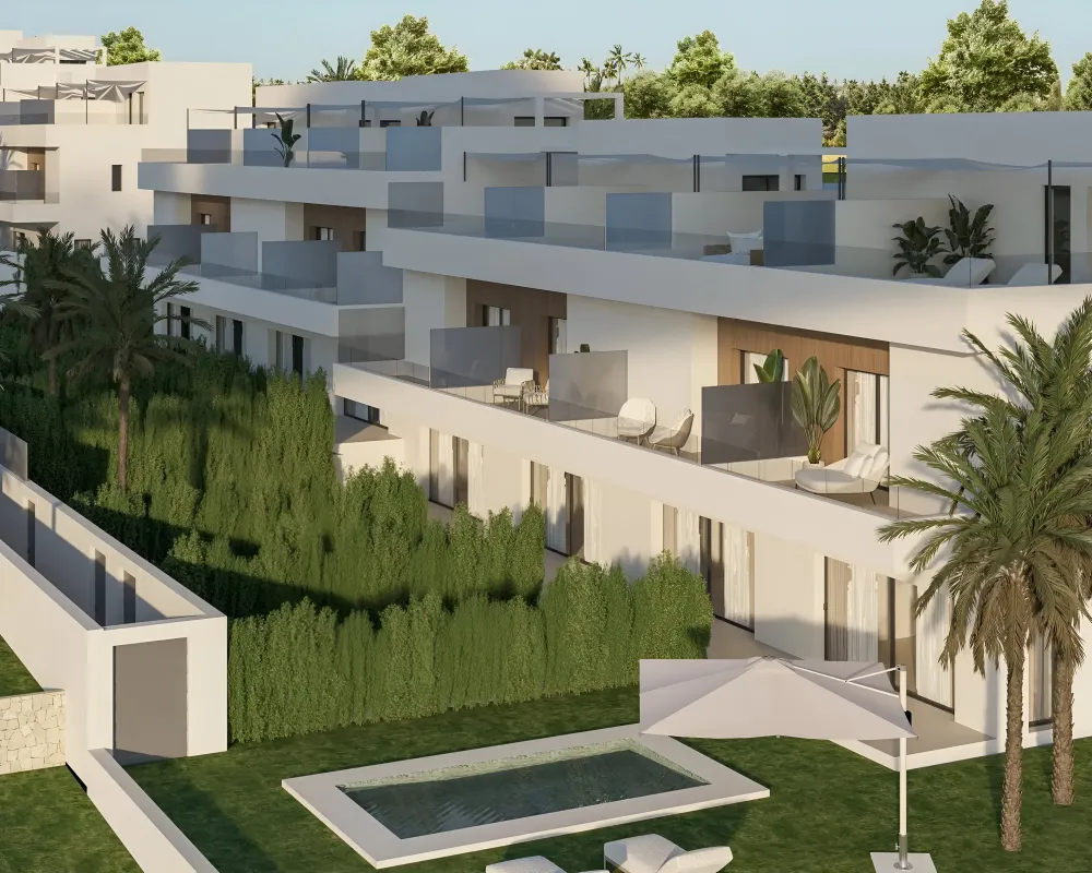 Palm Luxury Gardens in Selwo - La Concha-Resina Golf, Costa del Sol - Main property photo